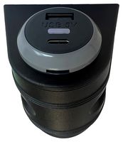 ALFATRONIX PVPRO-AC-ASSY CARGADOR USB HEMBRA, 2PUERTOS, A/C, 3.6A