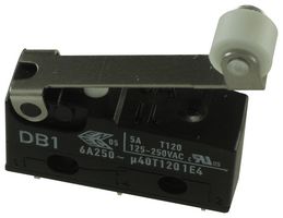 ZF DB1C-A1RC MICROSWITCH, STRAIGHT LEVER, SPDT, 6A