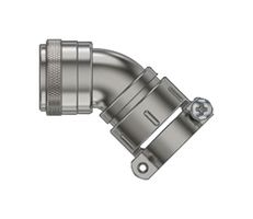 GLENAIR 380MS137NF0903-6 Circular Connector Clamp, 9, 6.6 mm, Aluminum, 38 Series