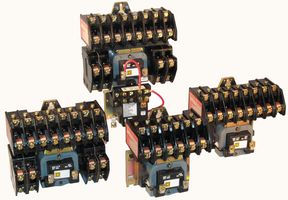 SQUARE D BY SCHNEIDER ELECTRIC 8903LO40V02 Contactor, 30 A, Panel Mount, 600 VAC, 4PST, 4 Pole