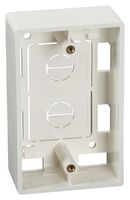 BLACK BOX JPB654 Surface Mount Box, Single Gang, Off White, 1.5 " x 4.5 " x 2.8 "