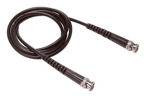 POMONA 2249-C-72 Cable RF / Coaxial Ensamblado, BNC Macho a BNC Macho con Cable RG58C/U, 72" (183 cm), Negro