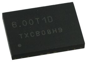 TXC TA-6.000MBD-T MEMS Oscillator, Silicon, 6 MHz, SMD, 7mm x 5mm, 25 ppm, 3.3 V, TA Series, CMOS